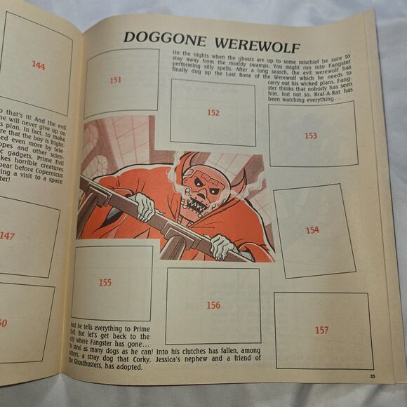 Panini Ghostbusters Sticker Album Book 3 Sealed 1 Open Package Stickers Applied - Picture 16 of 16